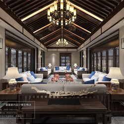 3D66 2018 Chinese Style Room Space C019 